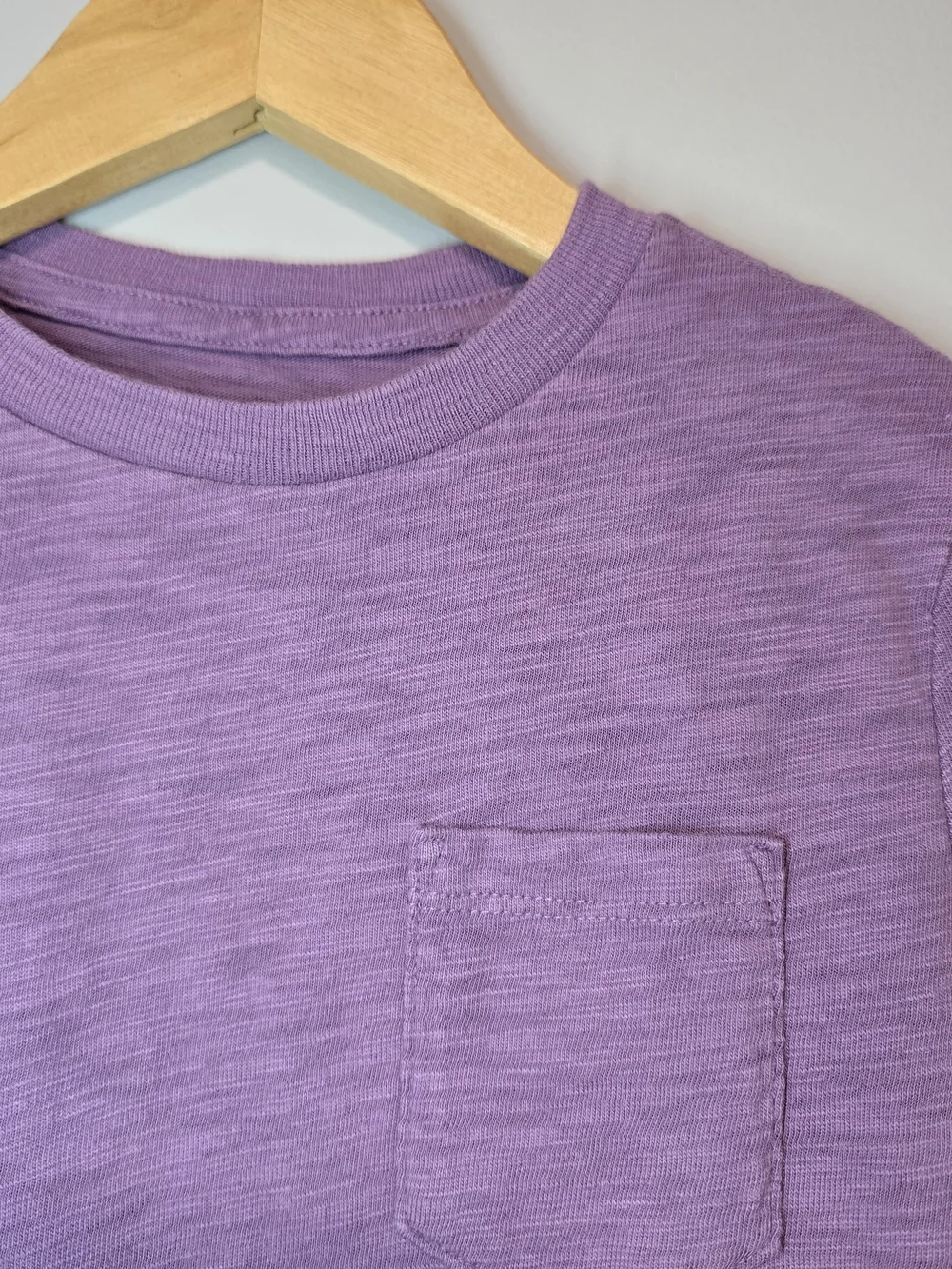GAP Gradient Purple Short-Sleeve Pocket Heavy Cotton Back To School.